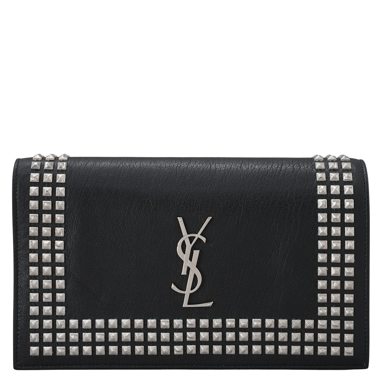 YVES SAINT LAURENT(USED)생로랑 스터드 클러치백